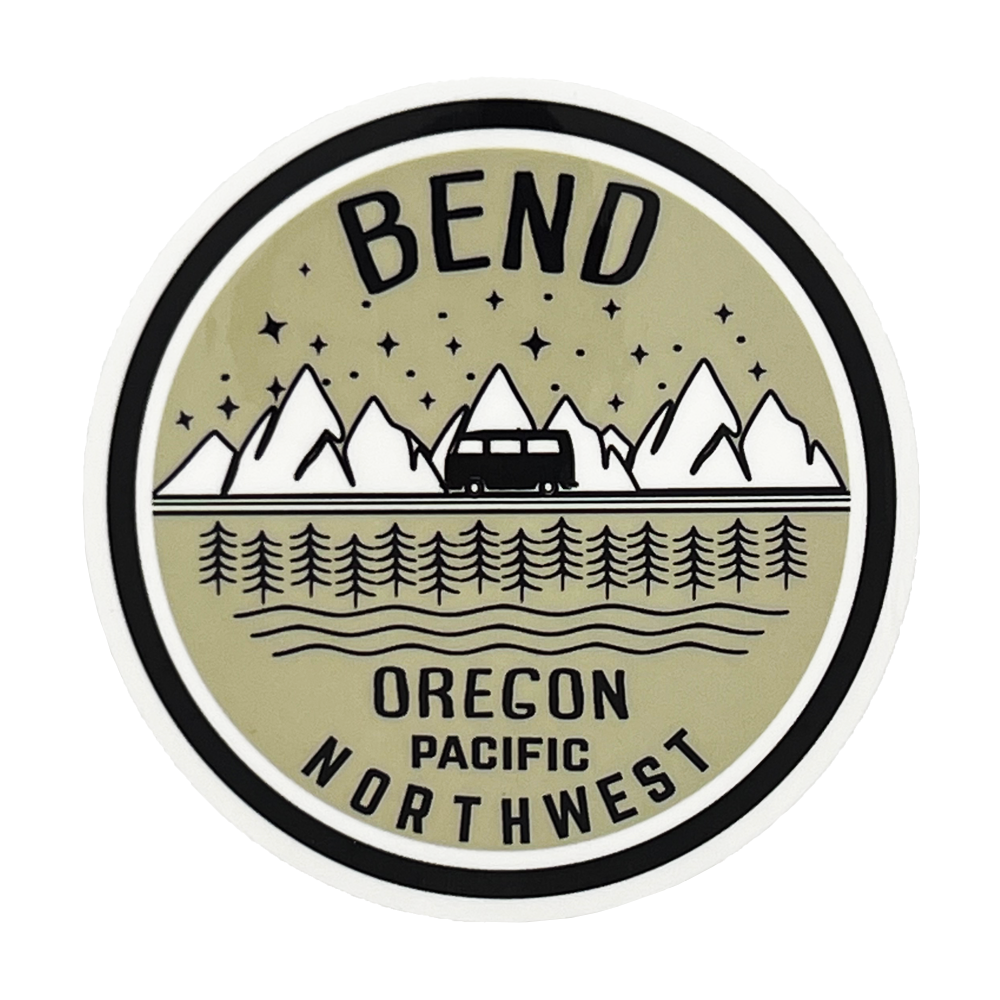 Bend Van Sticker The Bend Store