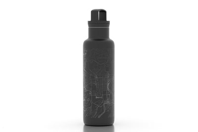 Bend Map 21oz Insulated Water Bottle
