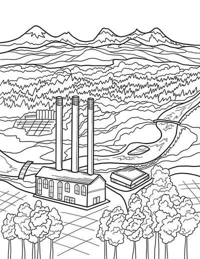 The Bend Coloring Book