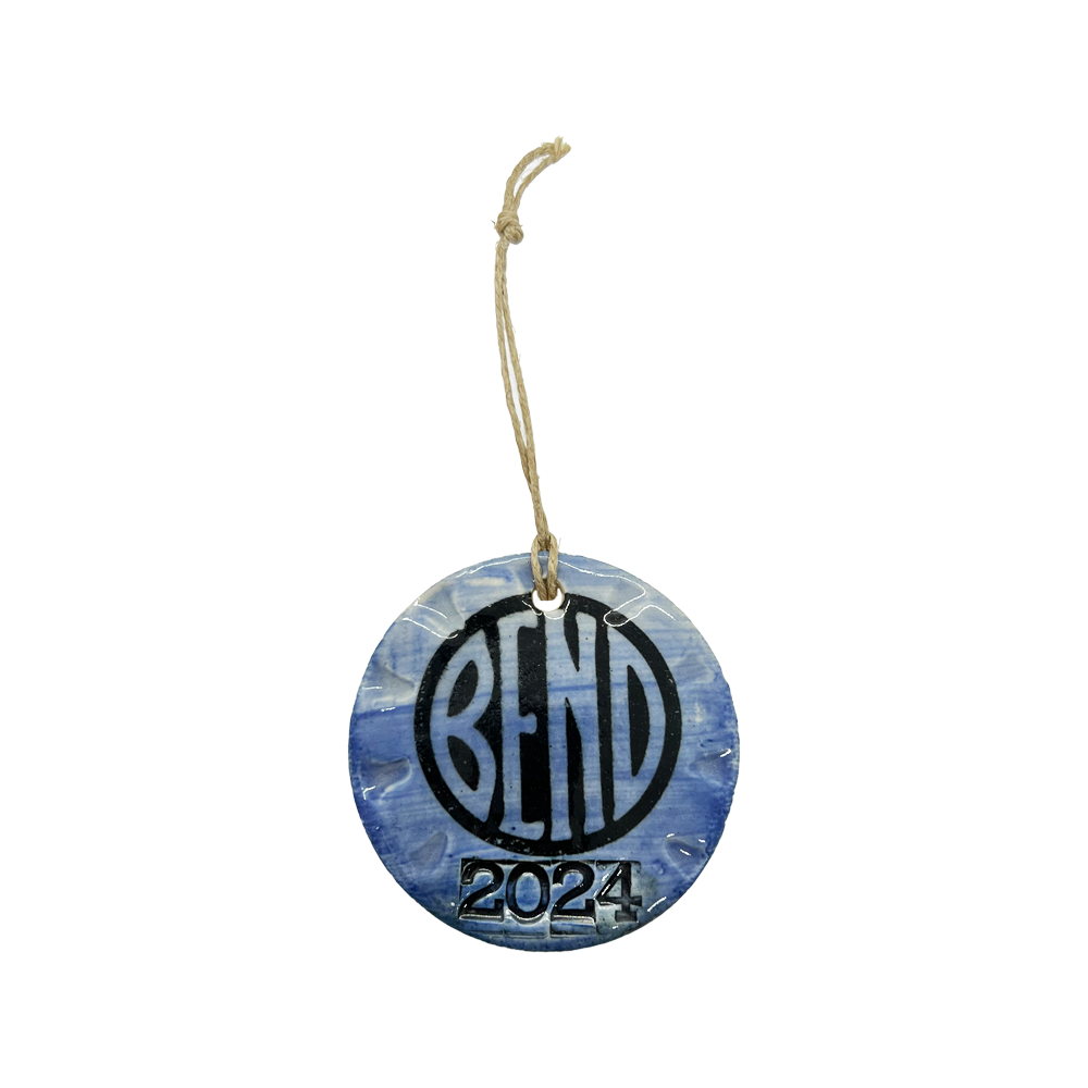 2024 Bend Logo Stencil Ornament