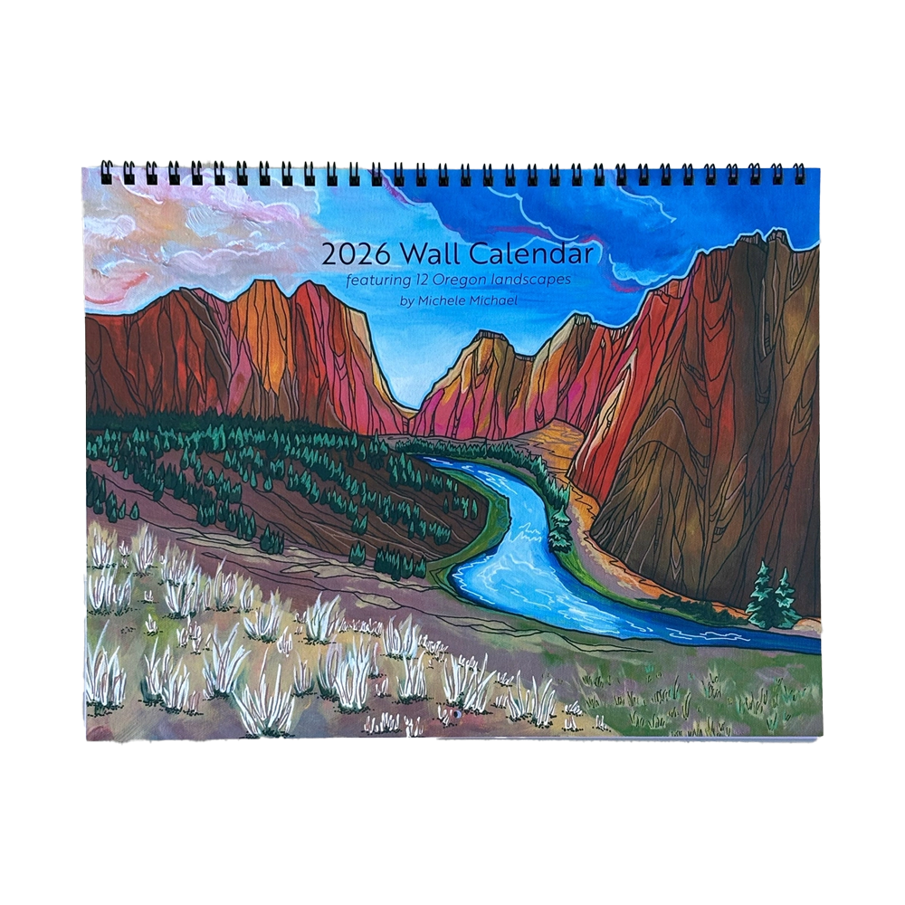 2026 Oregon Landscape Calendar