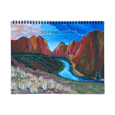 2026 Oregon Landscape Calendar