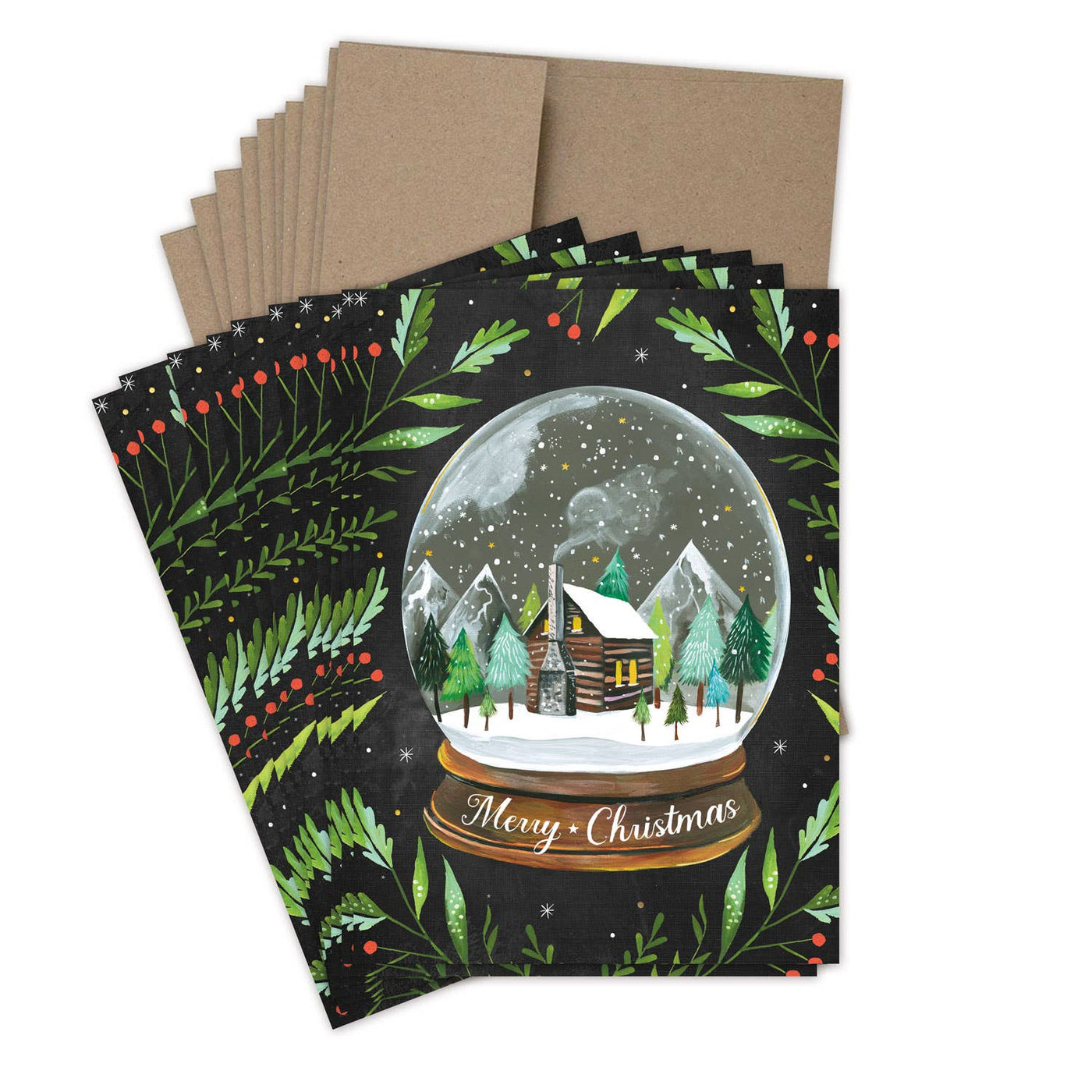 Merry Christmas Card Set