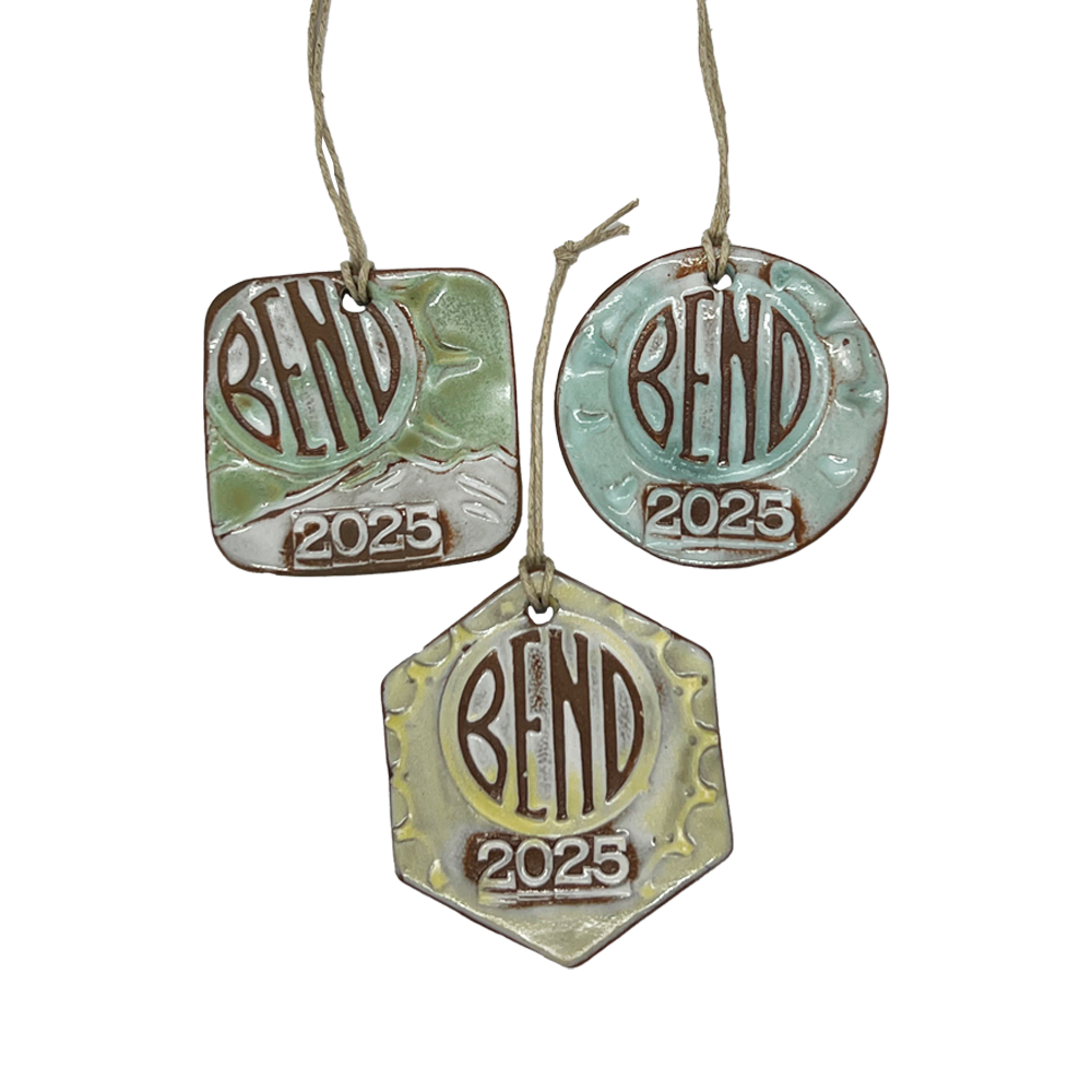 2025 Bend Logo Ceramic Ornament