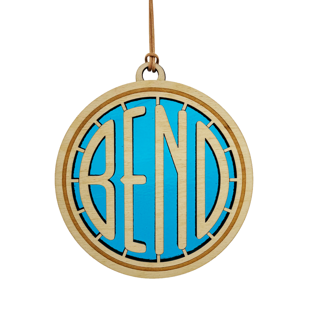 Bend Logo 6" Suncatcher