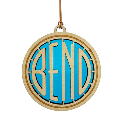 Bend Logo 6" Suncatcher