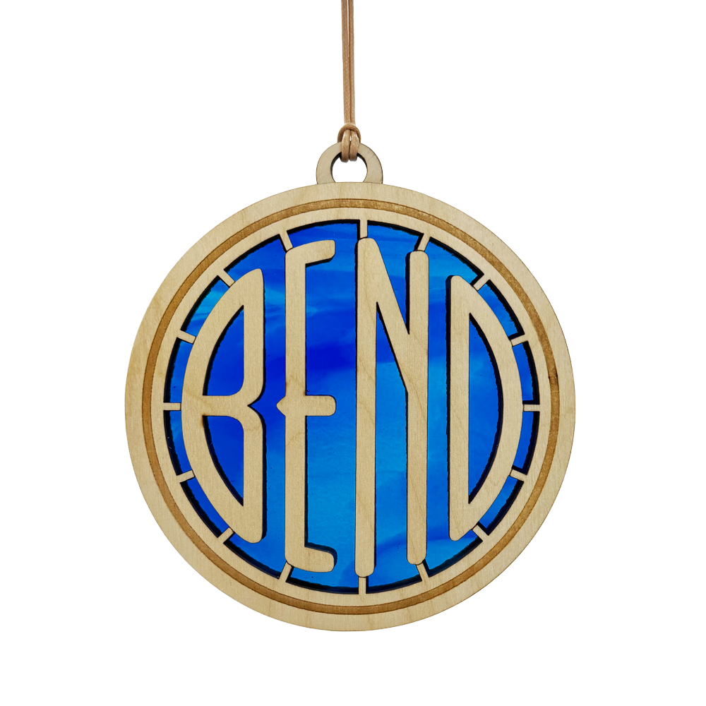 Bend Logo 6" Suncatcher