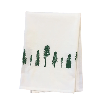 Conifers Tea Towel