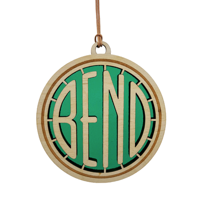 Bend Logo 6" Suncatcher