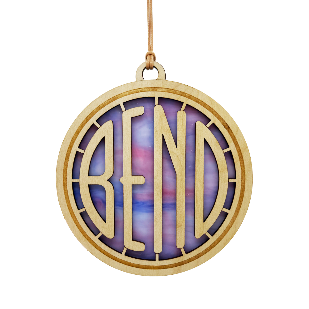 Bend Logo 6" Suncatcher