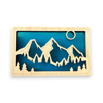 Standing Mountain Suncatcher