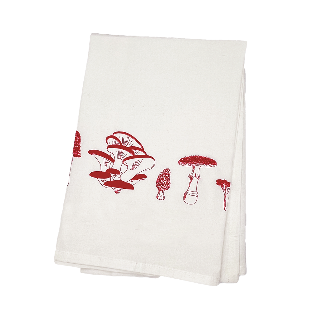 Mushroom Tea Towel