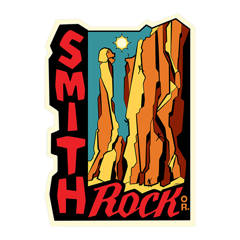 Smith Rock Climbers Sticker