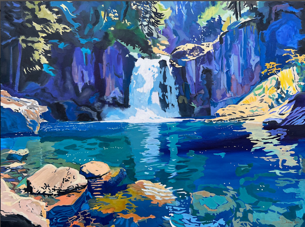 Tumalo Falls Print