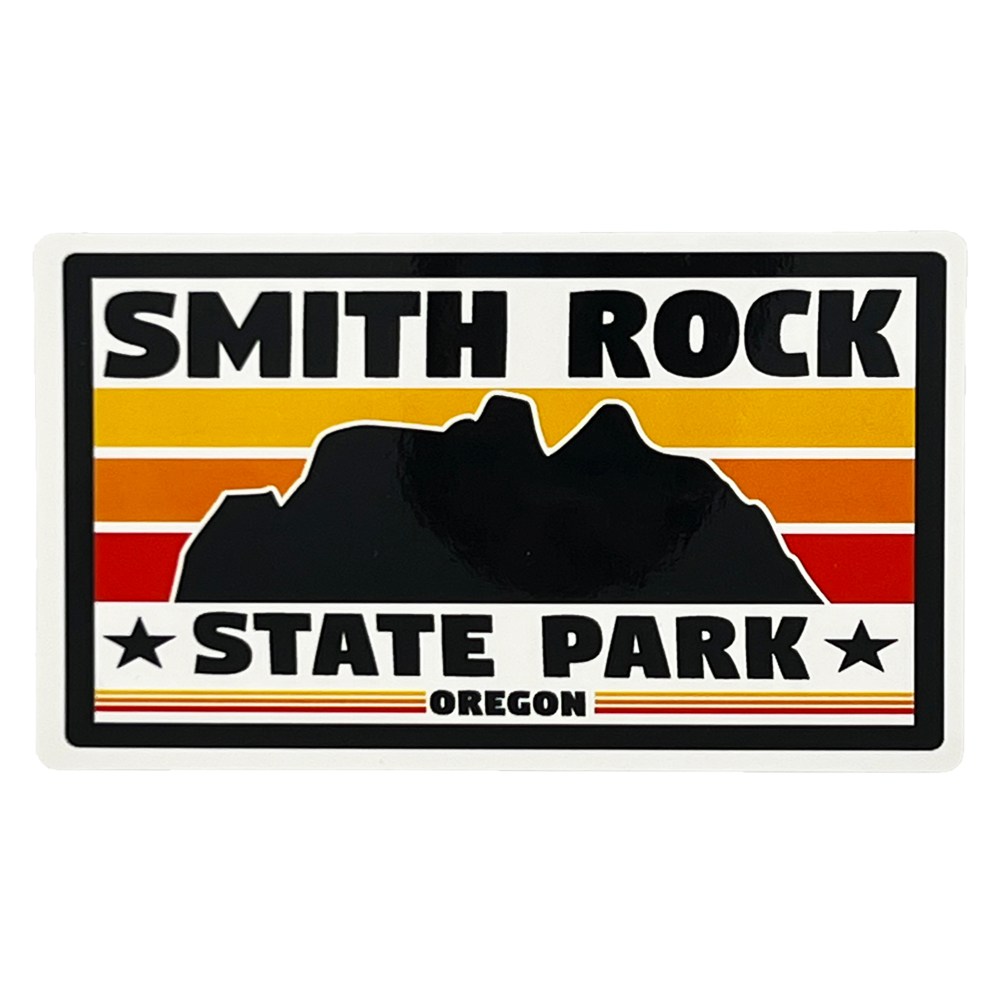 Smith Rock Rectangle Sticker