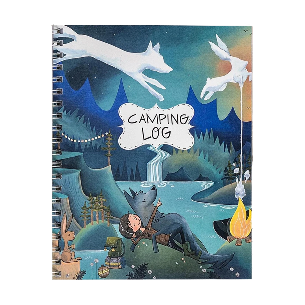 Smoke Animals Camping Log