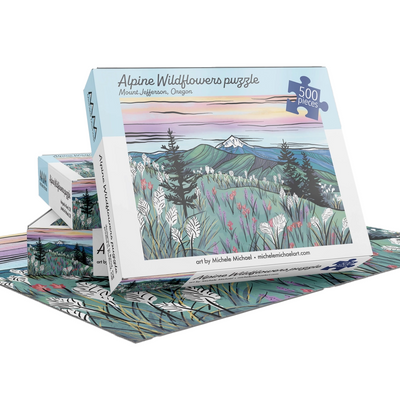 Alpine Wildflowers Puzzle