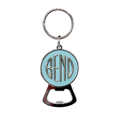 Bend Bottle Opener Keychain