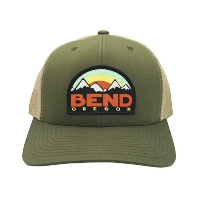 Bend Sunset Arch Trucker Hat