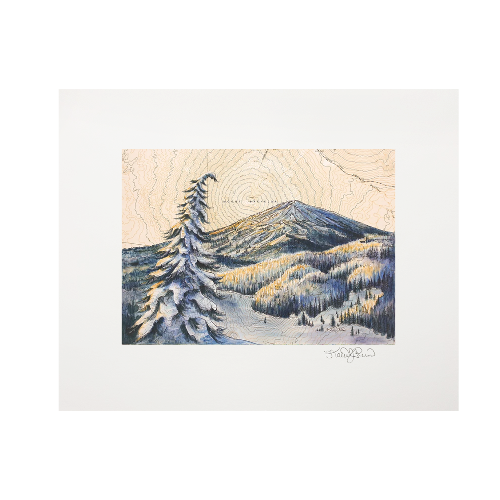 Mt Bachelor Print