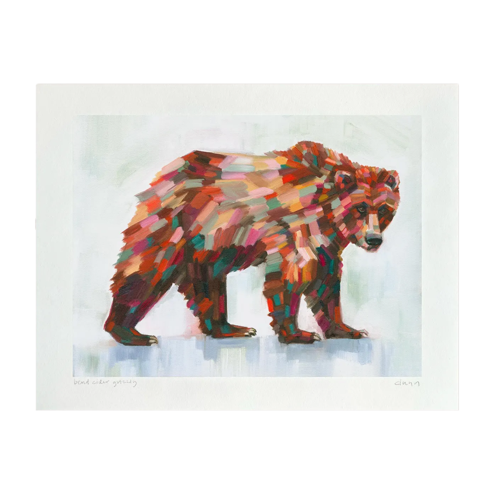 Grizzly Bear Print