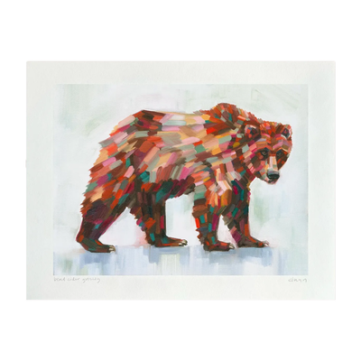 Grizzly Bear Print