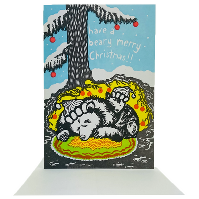 Beary Merry Christmas Card