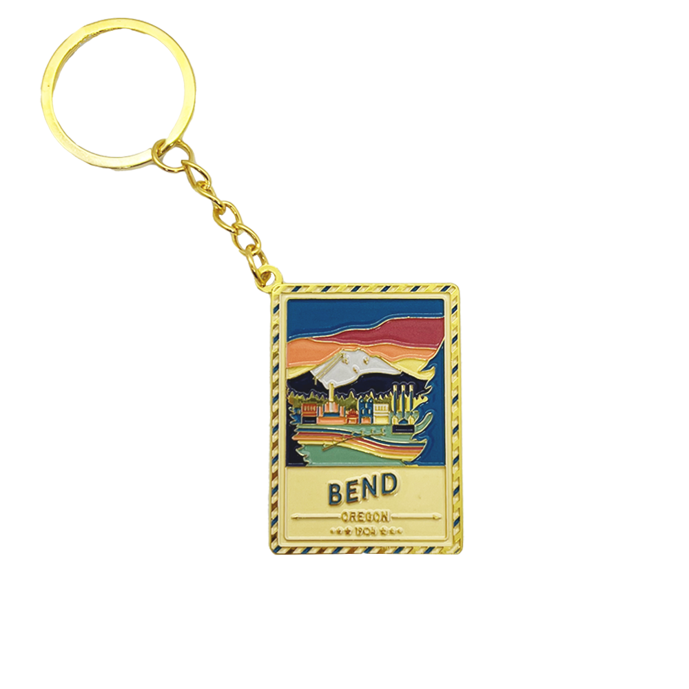 Bend Oregon Keychain