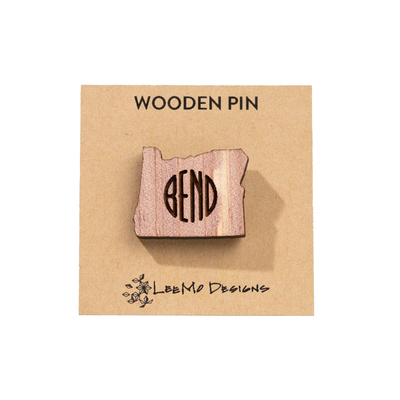 Wood Bend Oregon Pin