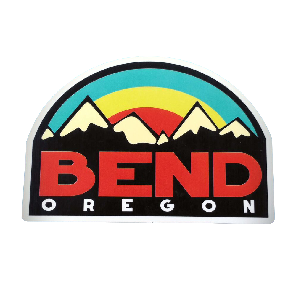 Bend Sunrise Sticker