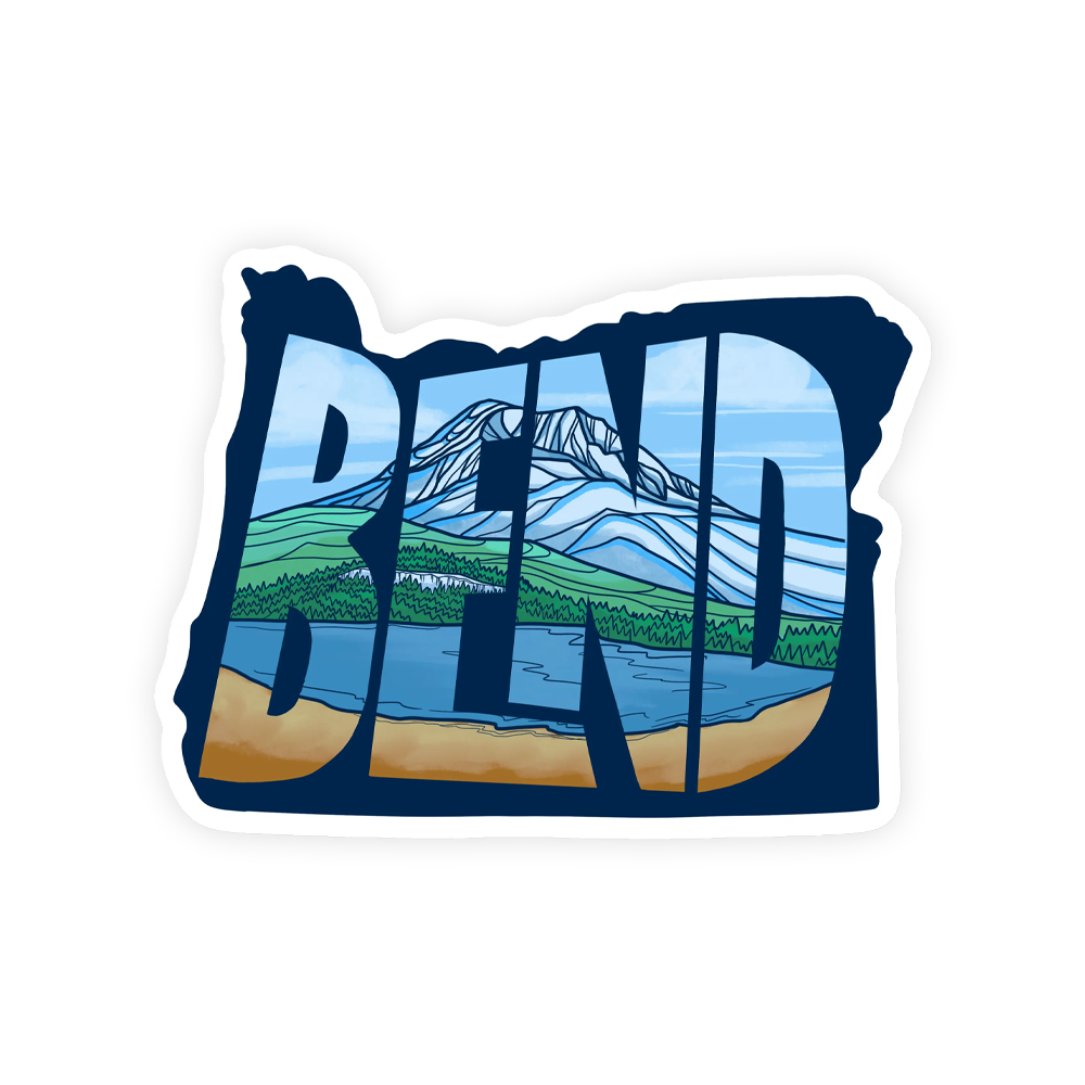 Bend Oregon Sticker