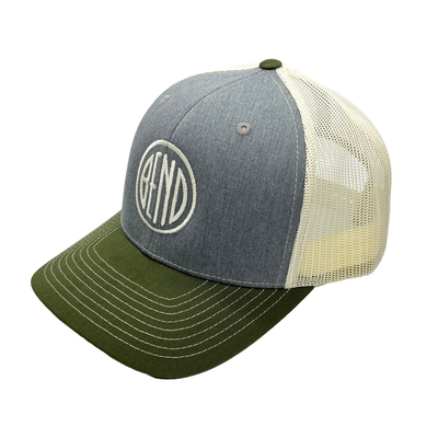 Trucker Hat Bend Logo