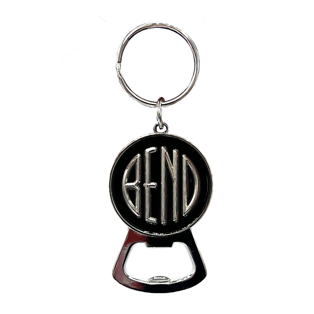 Bend Bottle Opener Keychain