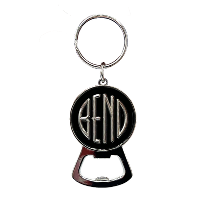 Bend Bottle Opener Keychain