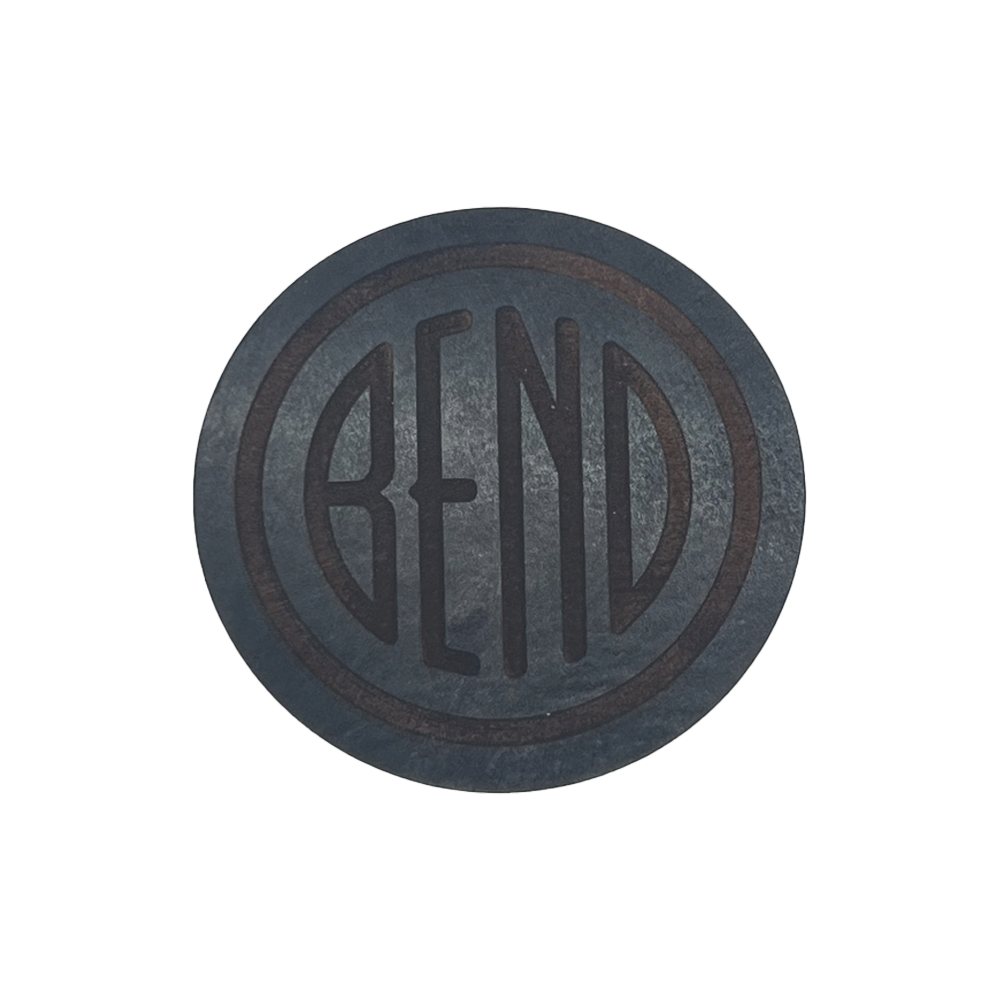 Bend Leather Coaster Set