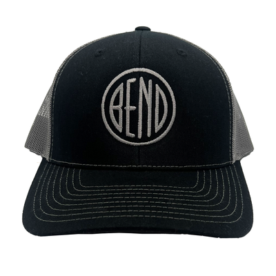 Trucker Hat Bend Logo