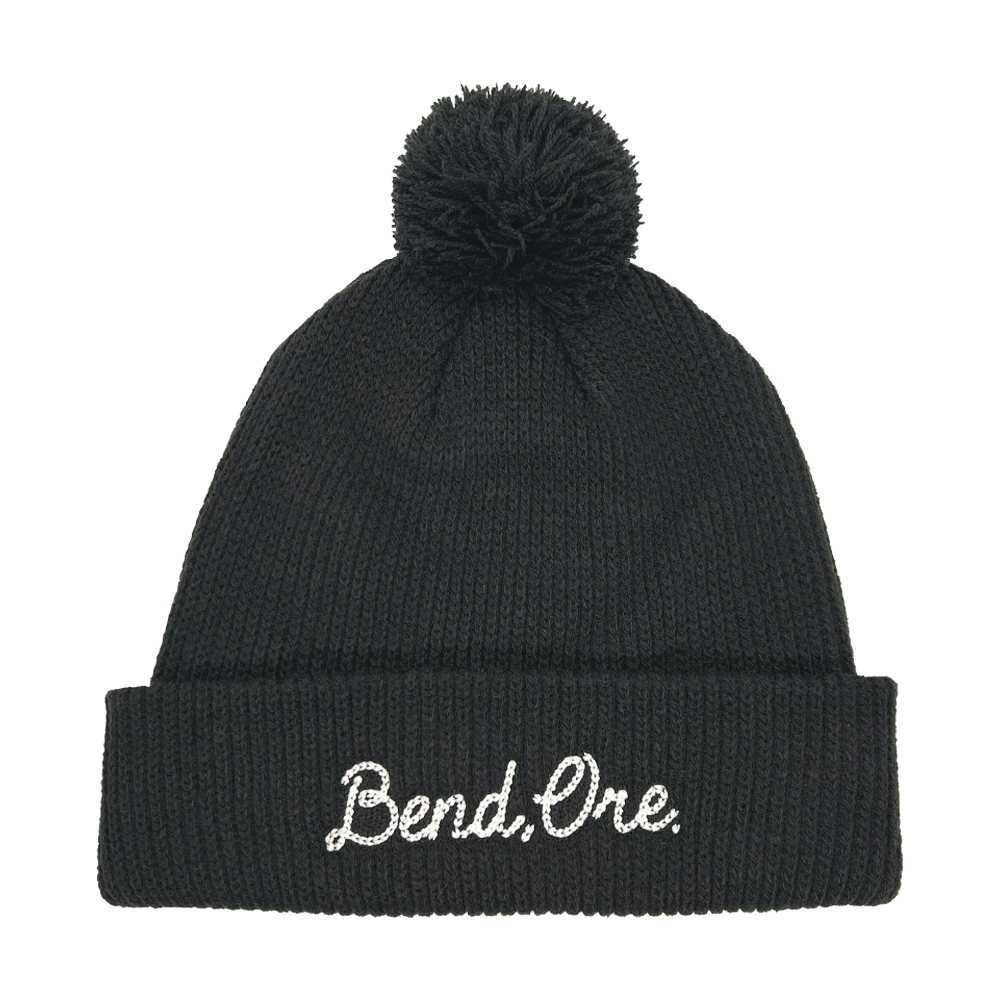 Bend, Ore Cozy Pom Beanie