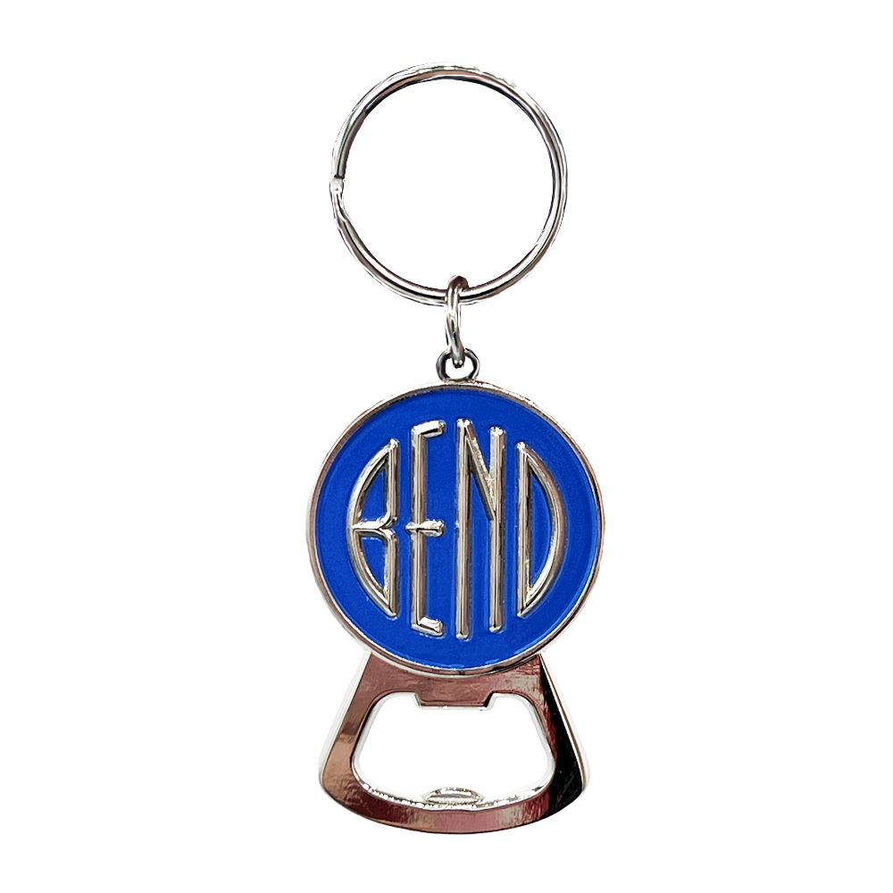 Bend Bottle Opener Keychain