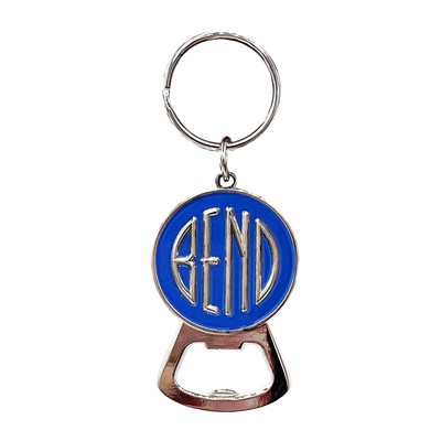 Bend Bottle Opener Keychain