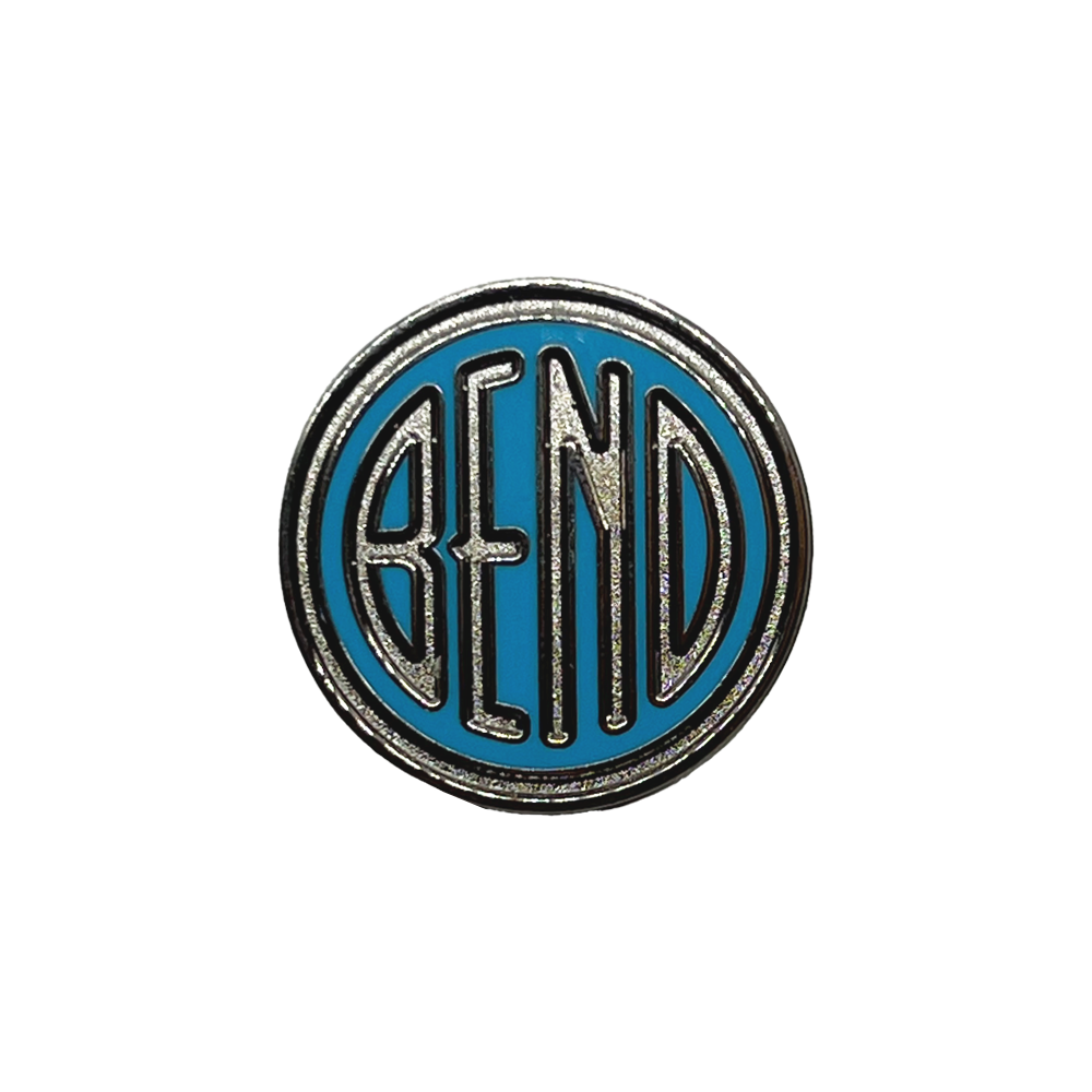 Bend Hard Enamel Lapel Pin