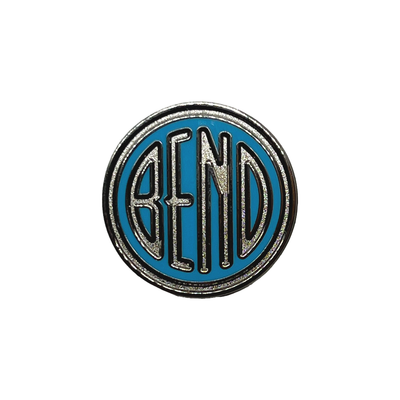 Bend Hard Enamel Lapel Pin