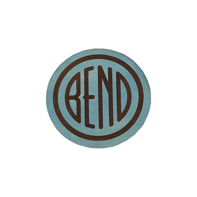 Bend Leather Coaster