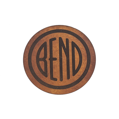 Bend Leather Coaster Set