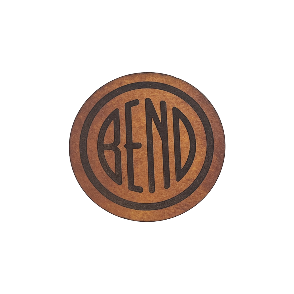 Bend Leather Coaster