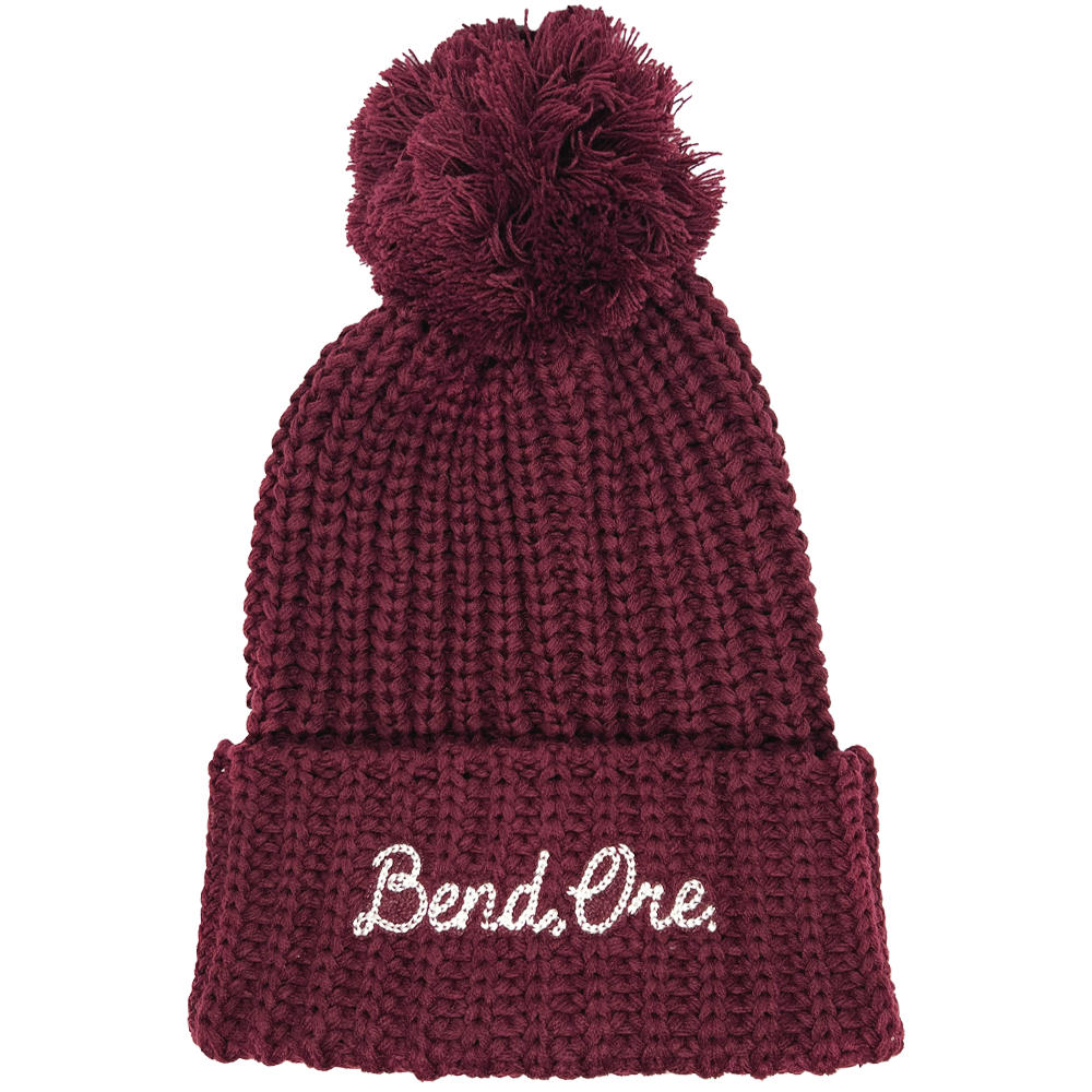 Bend, Ore Chunky Pom Beanie