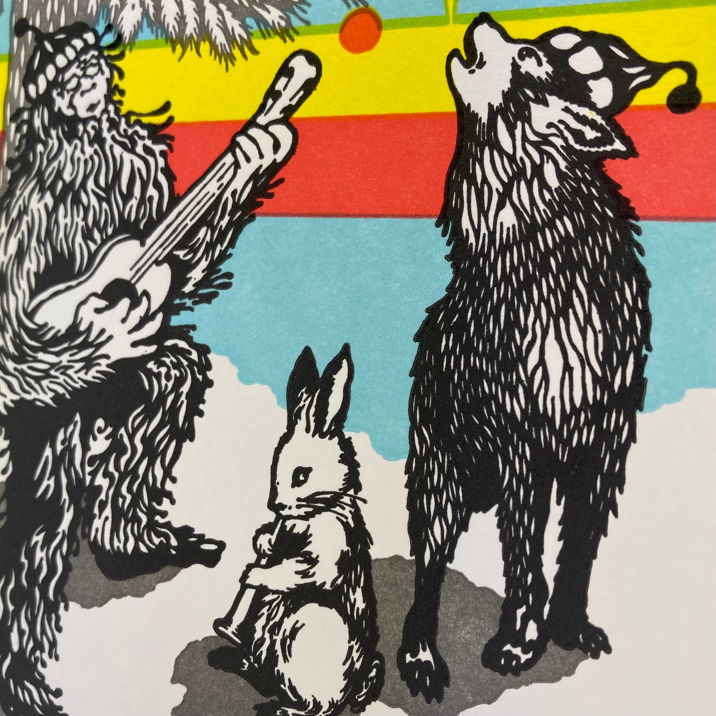 Happy Holidays Sasquatch Card