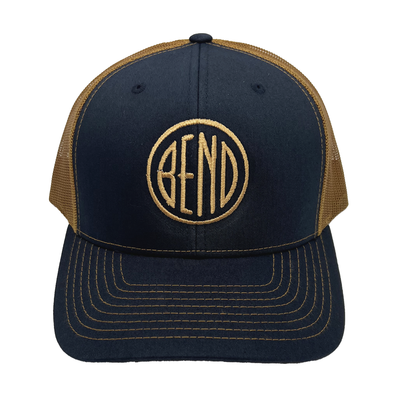 Trucker Hat Bend Logo