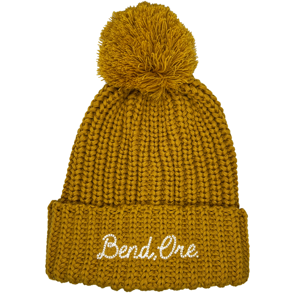 Bend, Ore Chunky Pom Beanie