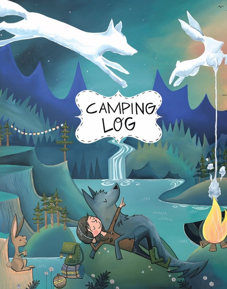 Smoke Animals Camping Log