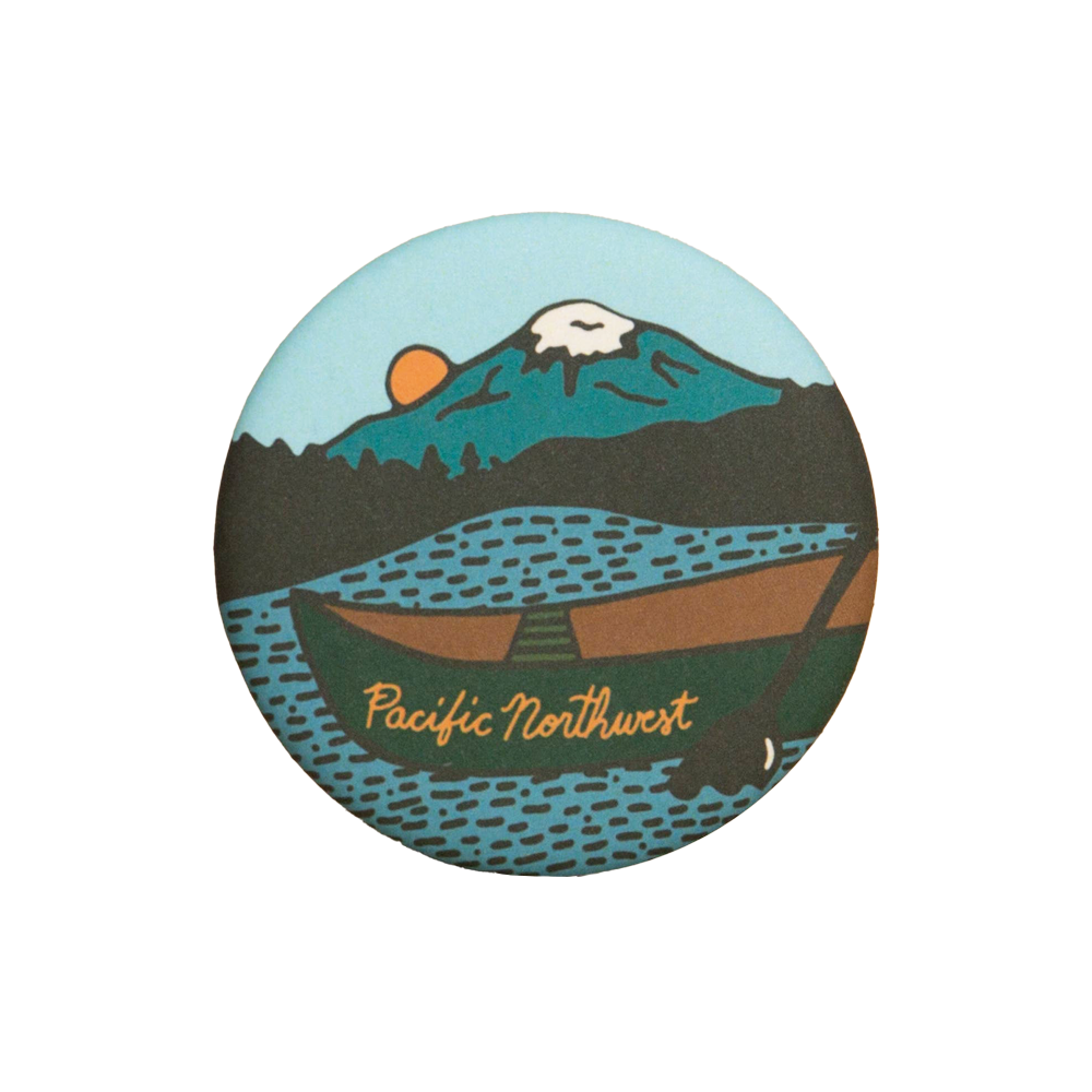 PNW Canoe Magnet